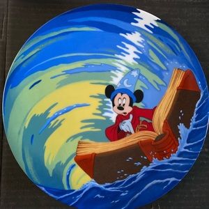 Disney Fantasia Sorcerer's Apprenctice rare Plate